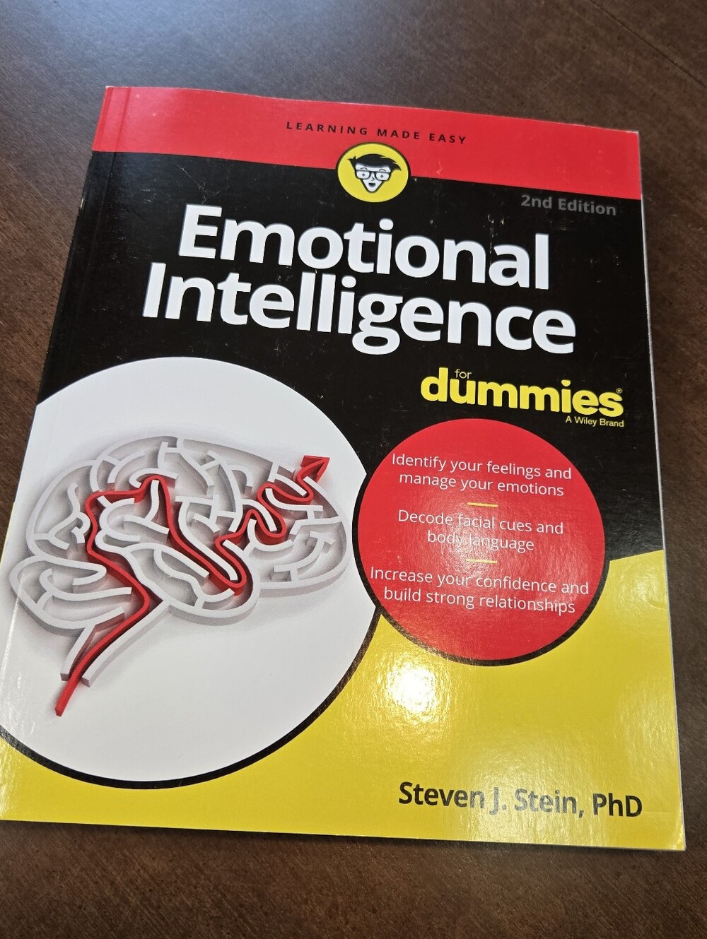 Emotional Intelligence For Dummies, 2nd Edition by Stein, Steven J. EX/VG+